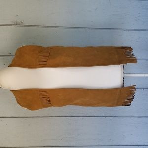 Fringe Vest Southwestern Suede Style Cowgirl Festival Western